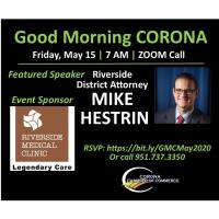 Good Morning, Corona! May 15, 2020