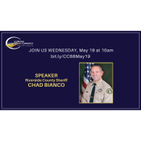 Corona Chamber Business Briefing: Riverside County Sheriff Chad Bianco