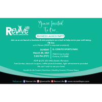 Business Launch Party - Revive Life