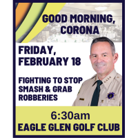 Good Morning, Corona: Law & Order with Sheriff Chad Bianco