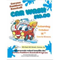 Corona Panthers Baseball - Car Wash