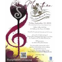 Soroptimist International of Corona Presents: More than Chocolate, Wine & Jazz