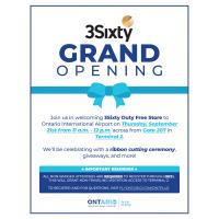 Ontario International Airport Presents: 3Sixty Duty Free Store Grand Opening