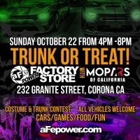 aFe Power Presents: Trunk or Treat!