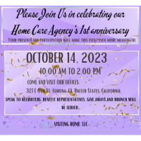 VisitingHome, LLC Presents: Job Fair & 1st Year Anniversary Celebration