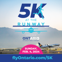 Ontario International Airport Presents: 2nd Annual 5K at the Runway