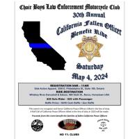 Side Action Apparel & Choir Boys Law Enforcement Motorcycle Club Present: 30th Annual California Fallen Officer Benefit Ride
