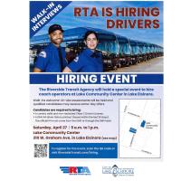 Riverside Transit Agency Presents: Hiring Event
