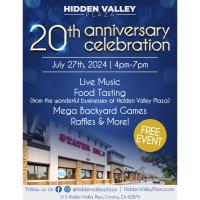 Hidden Valley Plaza Presents: FREE Community Event - 20th Anniversary Celebration