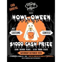 Mary Alice Presents: HOWL-OWEEN - 2nd Annual Pet Costume Contest