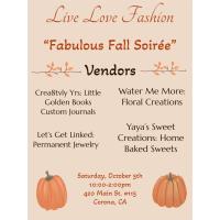 Live Love Fashion Presents: Fabulous Fall Soirée - Vendor Event