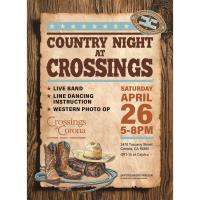 Crossings at Corona Presents: Country Night at Crossings