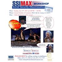 Western States Financial & Investments Presents: Social Security Maximization Workshop