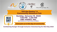 ABC Hopes MLK Day Fill the Pantry & Community Resource Fair