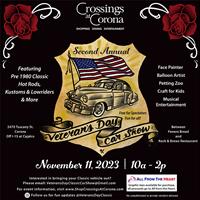 Crossings at Corona Presents: Veteran's Day Car Show at Crossings at Corona