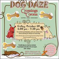 Crossing at Corona Presents: Dog Daze Dog Costume Contest