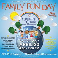 Crossings at Corona Present: Family Fun Earth Day Event