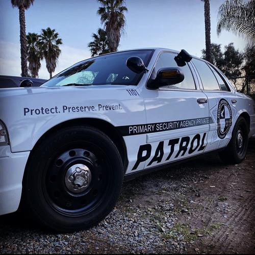 PSA Patrol Vehicle 