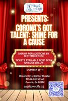 Angels Over Cliffs Presents: Corona's Got Talent, Shine For a Cause Fundraiser