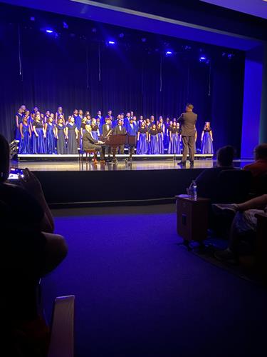 First performance accompanying the incredibly talented Norco High School Choir!