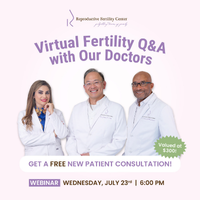 Reproductive Fertility Center Presents - Let's Talk Fertility: Free Fertility Q&A with Our Doctors