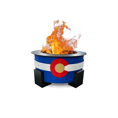Colorado Themed Smokeless Fire Pit