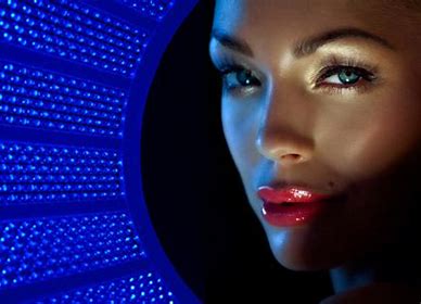 Blue LEED Light Therapy for Acne