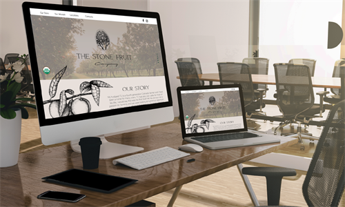 Website Design for The Stone Fruit Company