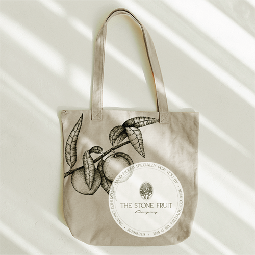 Tote Bag design for  The Stone Fruit Company