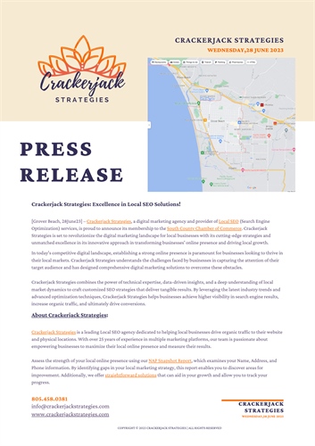 Press Release - South County Chamber Introduction