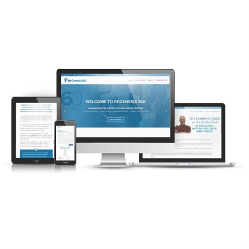 Regenesis360.com Website Design Regenesis360.com Website Design