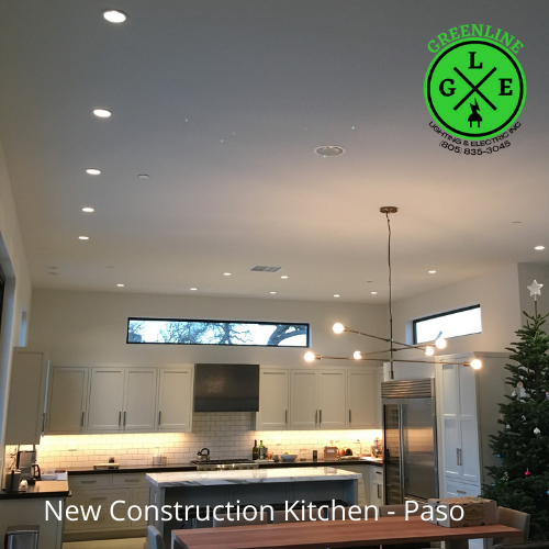 Kitchen Lighting & All Electrical for New Home - Paso