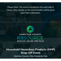 Free Household Hazardous Waste Drop Off for Hamilton County Residents