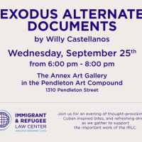 Exodus Alternate Documents - a Cuban art exhibit Fundraiser for IRLC