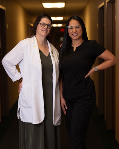 Dr. Villacis and Gisselle