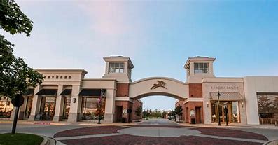 Deer Park Town Center is within walking distance via the paved path.
