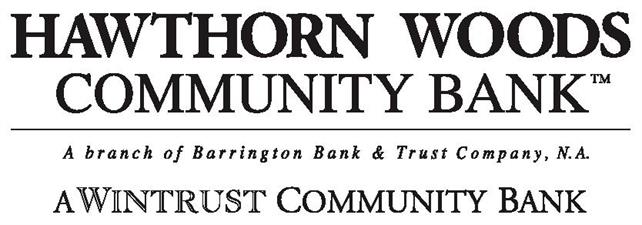 HAWTHORN WOODS COMMUNITY BANK