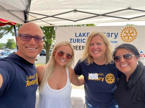 Come Visit the LZ Rotary Club at the Farmer's Market from June thru September! 