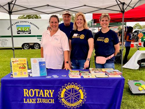 Had fun working the LZ Rotary Club booth at Unplugged Fest!  