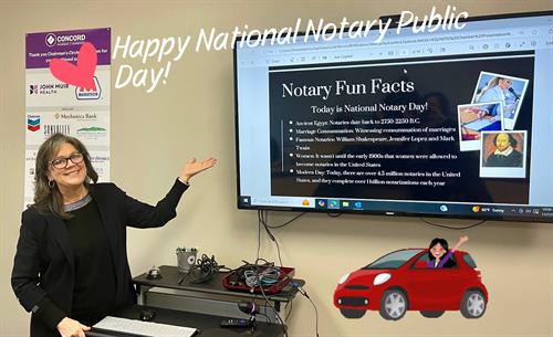 Mobile Notary Presentation Chamber Networking Group