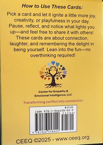 Description of Joy & Play ConnectionCatalyst™Conversation Card Deck