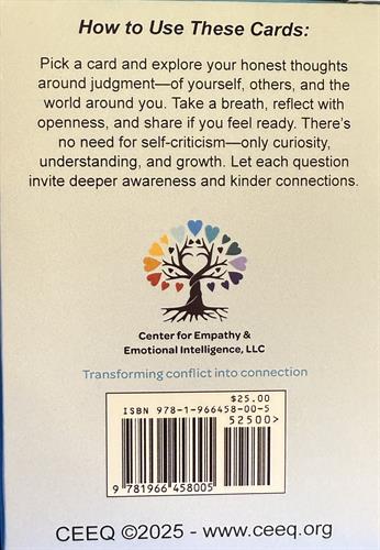 Description of Judgment ConnectionCatalyst™ Conversation Card Deck