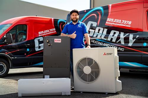 Ductless mini split installation