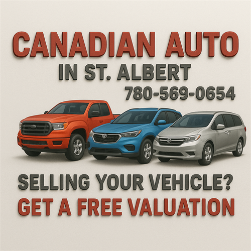 Selling Your Used Car, Truck, SUV, or Minivan? Get a Free Vehicle Valuation in St. Albert, Alberta