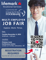 Member Event: Lifemark & Edmonton Food Bank Multi-Employer Job Fair