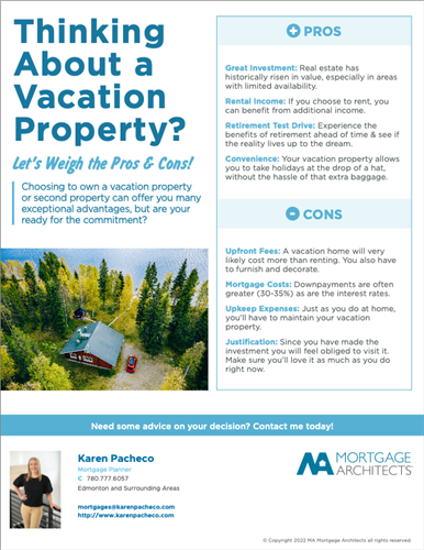 Thinking About a Vacation Property?