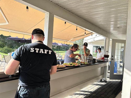 Barbecue at the Greens