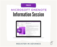 Member Event: OneNote Information Session