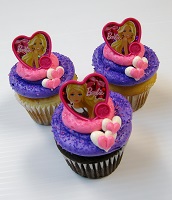 Barbie Ring Cupcakes Barbie Ring Cupcakes
