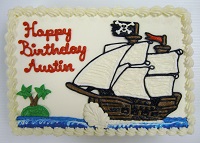 Pirate Ship Cake Pirate Ship Cake
